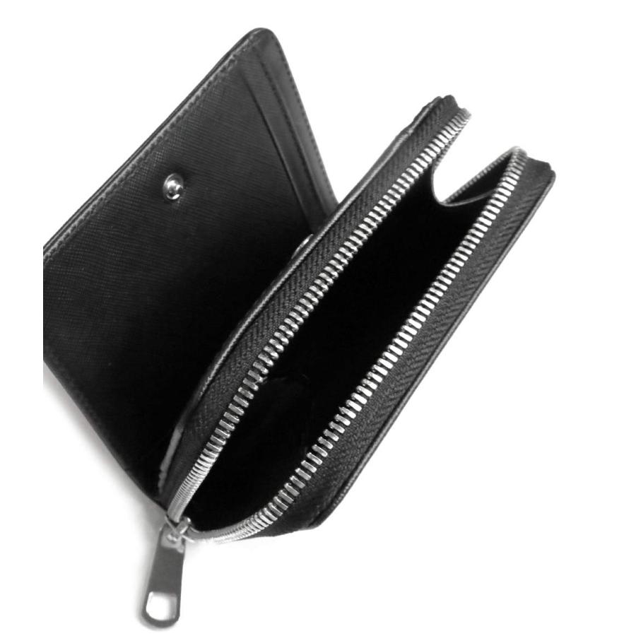 A.P.C. アーペーセー 財布 二つ折り エンボス レザー コンパクト  