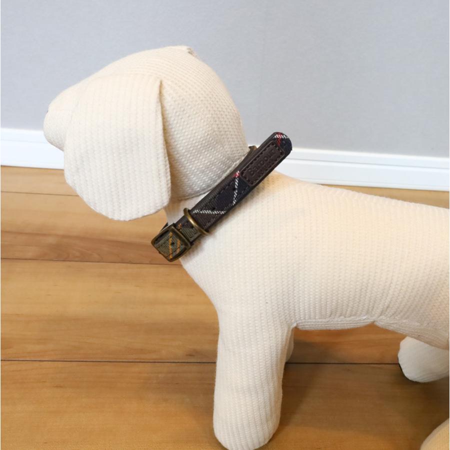 Barbour（バブアー） メール便送料無料 首輪 犬 ドッグカラー タータン