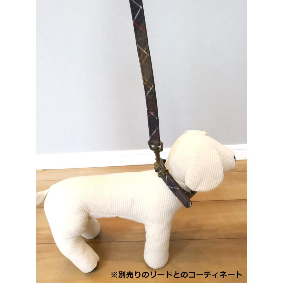 Barbour（バブアー） メール便送料無料 首輪 犬 ドッグカラー タータン