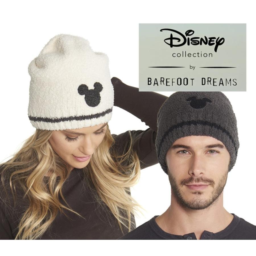 ベアフットドリームス ディズニーコラボ ミッキーマウスニットキャップ ニット帽子 Barefoot Dreams クリーム カーボングレー Barefootdreams106 ブランドショップオレンジケーキ 通販 Yahoo ショッピング