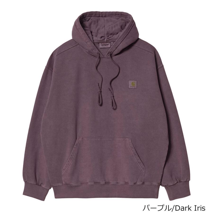 クリアランス/カーハート(Carhartt WIP)スウェットパーカー メンズ Hooded Vista Sweatshirt ヴィンテージ加工｜orangecake｜02