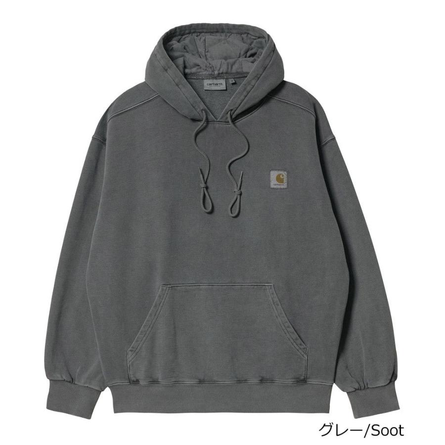 クリアランス/カーハート(Carhartt WIP)スウェットパーカー メンズ Hooded Vista Sweatshirt ヴィンテージ加工｜orangecake｜05