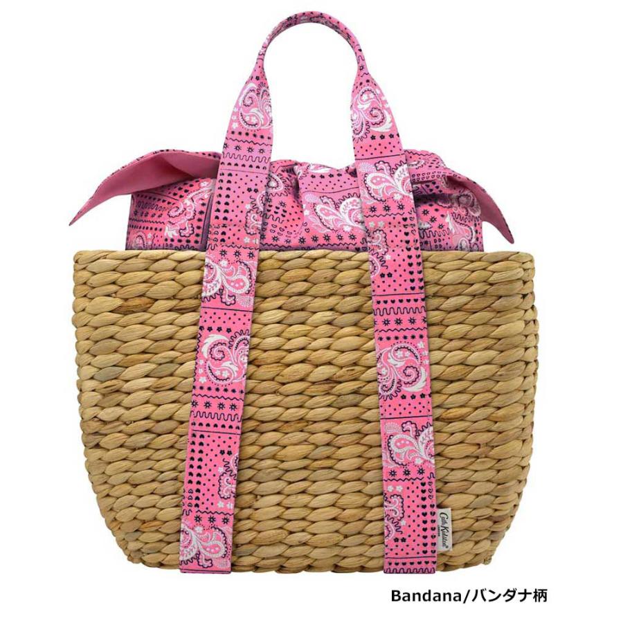 クリアランス/キャスキッドソン（Cath Kidston）かごバッグ バスケット ストロートートバッグ Straw Basket Bag cathkidston1048605ブランド