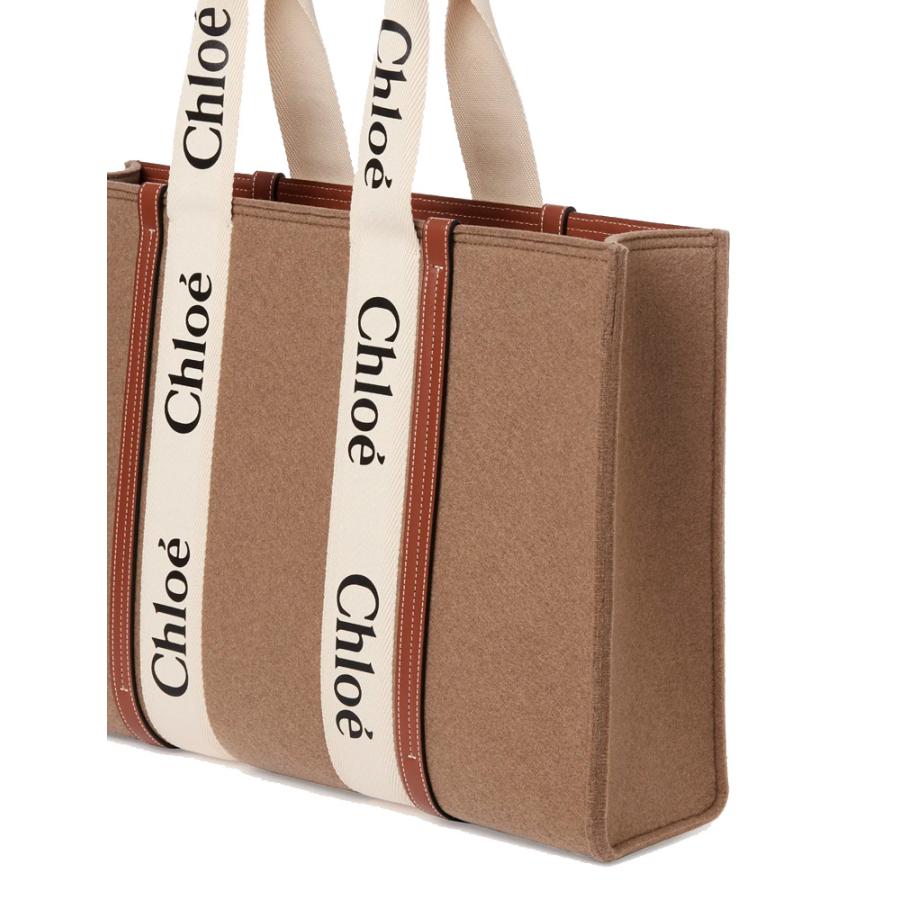 Chloe クロエ CHLOE 「Woody」ウッディ ラージトートバッグ Chloe クロエ CHLOE 「Woody」ウッディ ラージトートバッグ