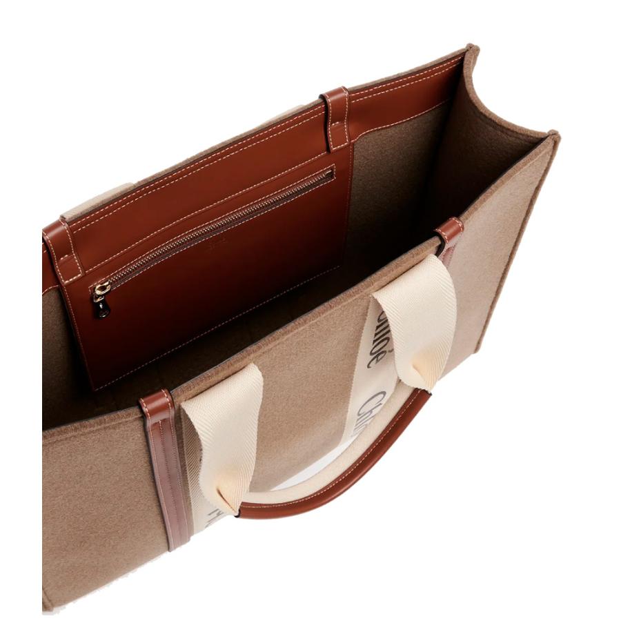 Chloe クロエ CHLOE 「Woody」ウッディ ラージトートバッグ Chloe クロエ CHLOE 「Woody」ウッディ ラージトートバッグ