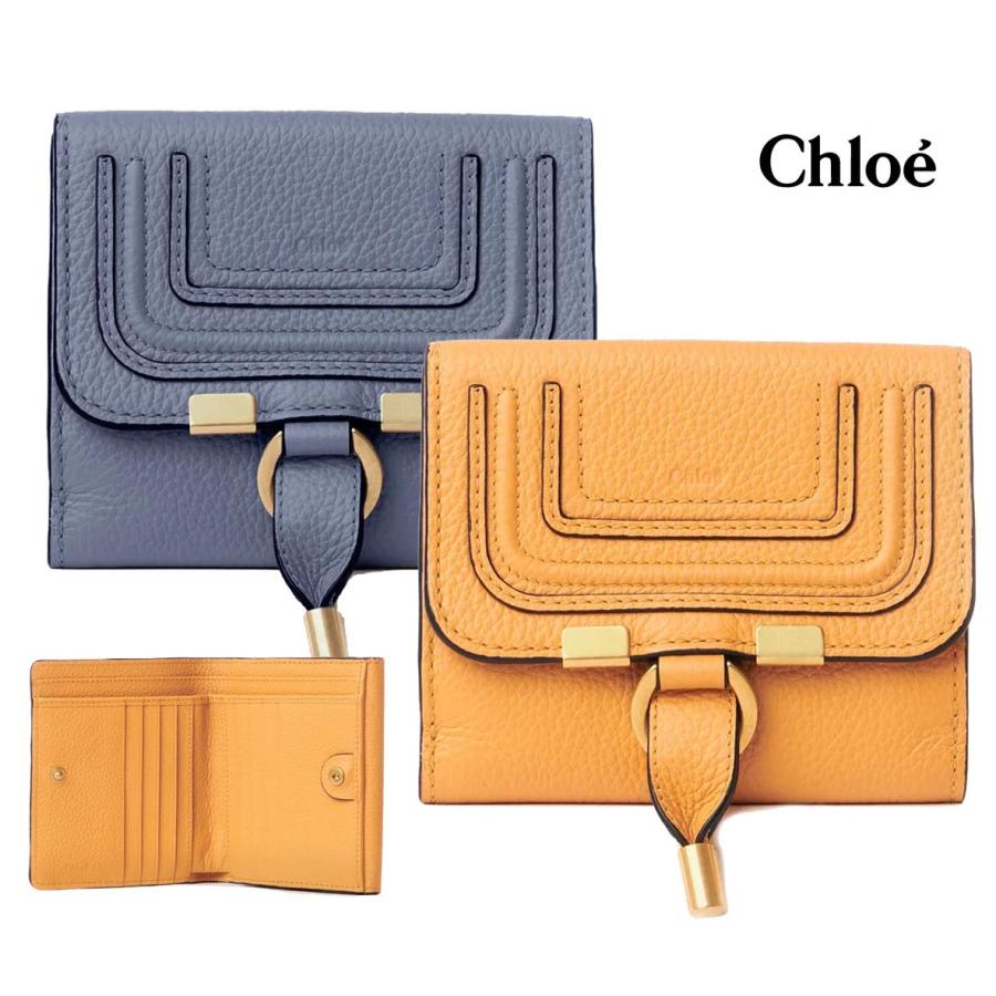 Chloe クロエ CHLOE 「MARCIE」 2つ折り財布 スクエアウォレット Chloe クロエ CHLOE 「MARCIE」 2つ折り財布 スクエアウォレット