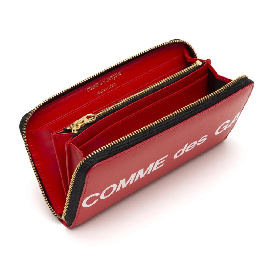 コムデギャルソン(COMME des GARCONS)レザー長財布 ラウンドファスナー