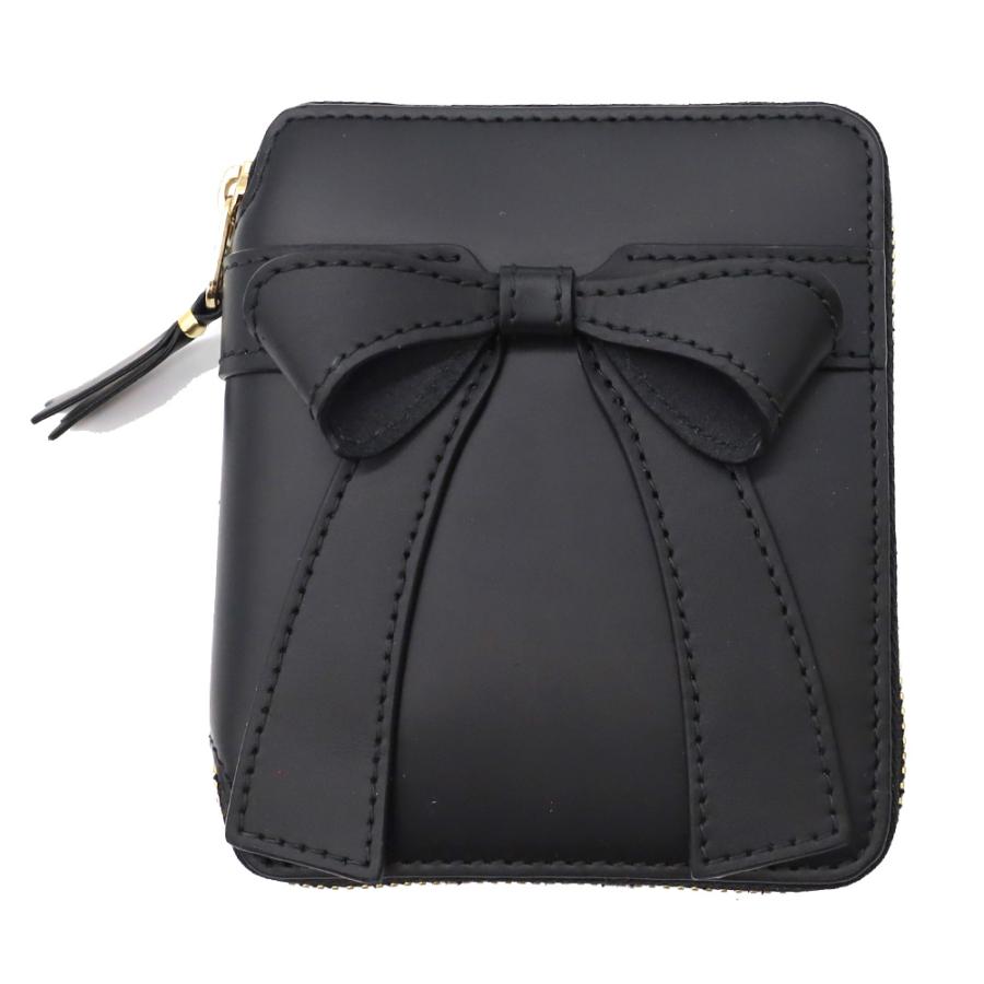 コムデギャルソン ビッグ ボウ リボン 財布 ウォレット　黒 COMME des GARCONS（コムデギャルソン） COMME des GARCONS Big Bow