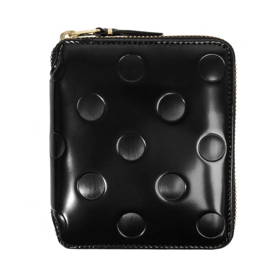 COMME des GARCONS（コムデギャルソン） エナメルレザー二つ折り財布
