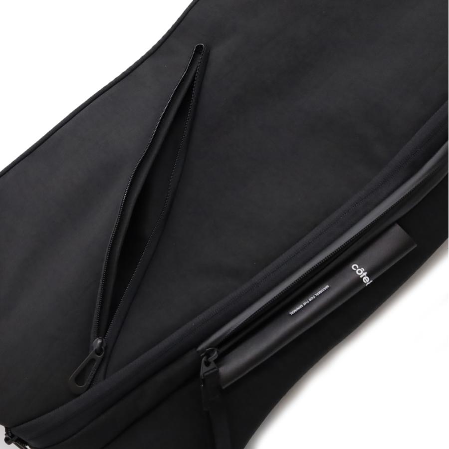 並行輸入品 コートエシエル Cote&Ciel Isar M Round Carbon Black イザール リュック バックパック CC-29201 ノートパソコンケース 16インチ PCの画像