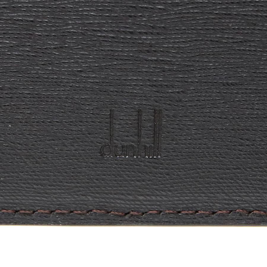 dunhill ダンヒル サイドカー 二つ折り財布 FP3070E dunhill（ダンヒル） レザー二つ折り財布 コンパクトウォレット メンズ