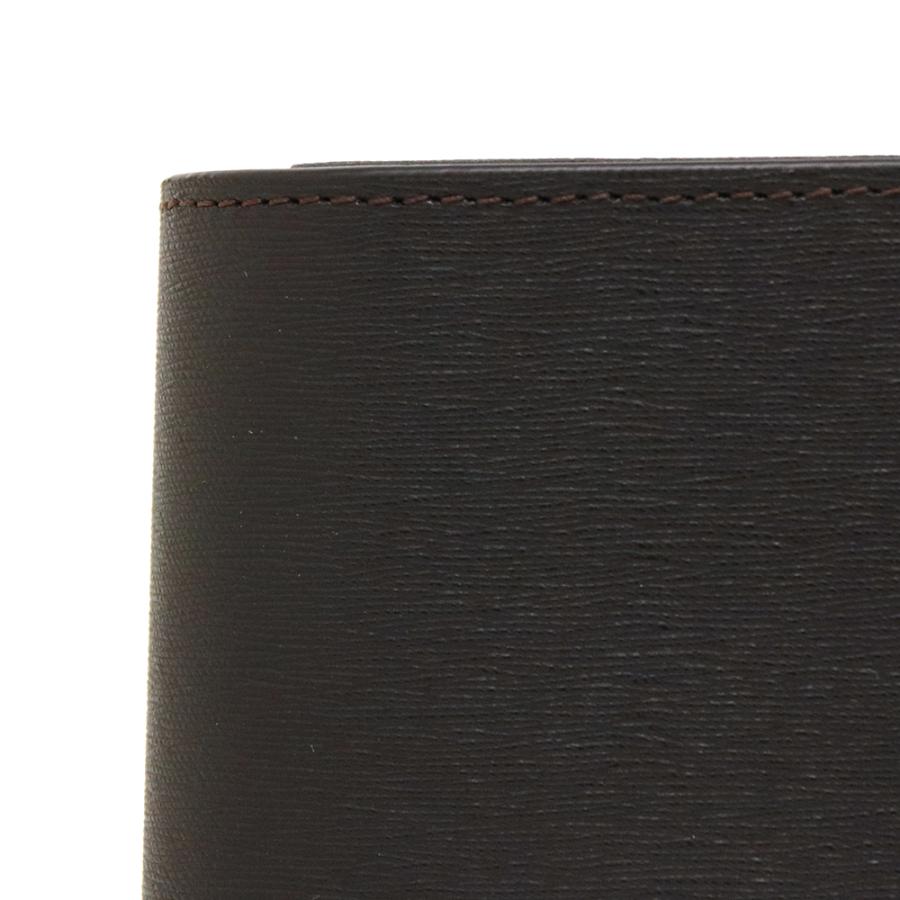 dunhill（ダンヒル） レザー二つ折り財布 コンパクトウォレット メンズ