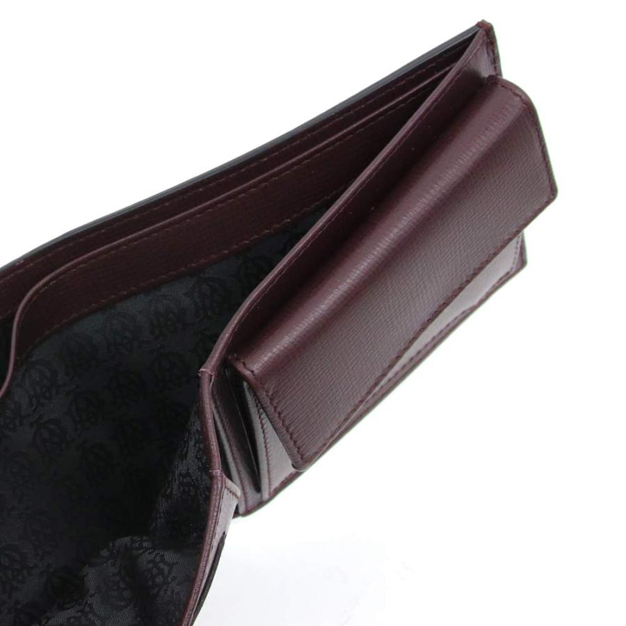 dunhill（ダンヒル） レザー二つ折り財布 コンパクトウォレット メンズ