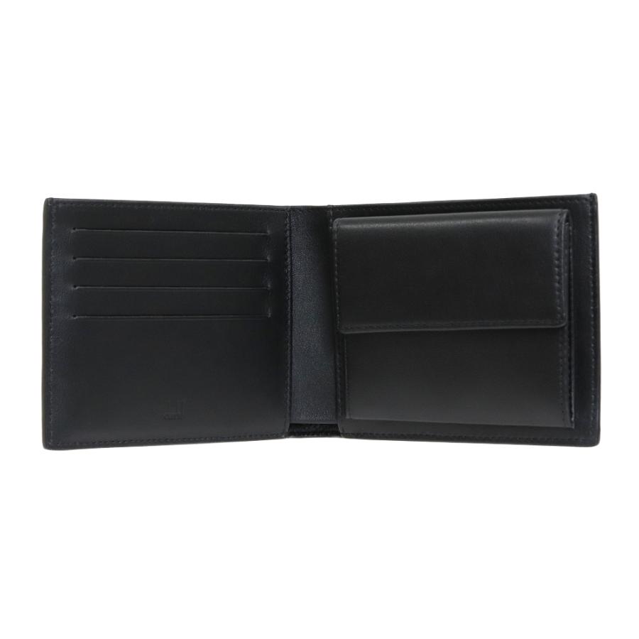 dunhill（ダンヒル） レザー二つ折り財布 コンパクトウォレット メンズ