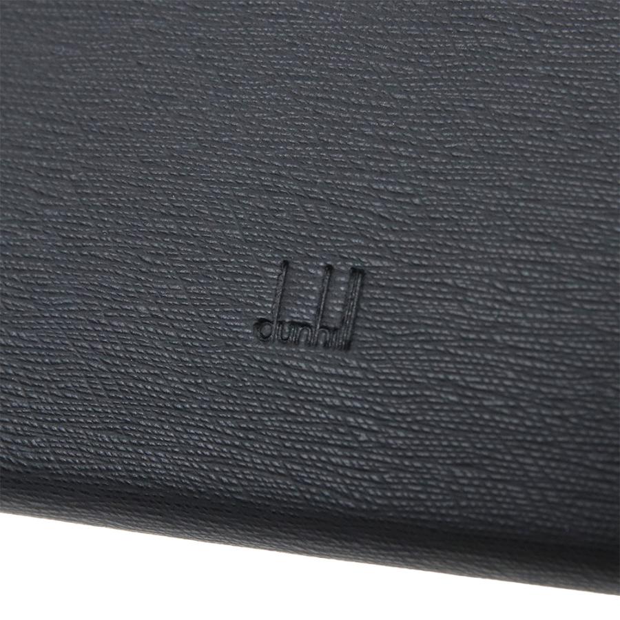 ダンヒル dunhill  レザー長財布 ロングウォレット メンズ 19F2F10SG001R DUL2RF10A サイドカー SIDECAR ブラック×ガンメタルの画像