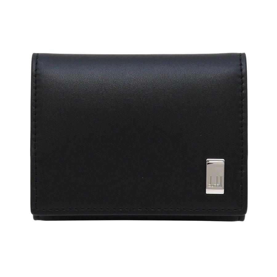 ダンヒル 小銭入れ 財布 dunhill  19F2F80AT 001R（DUQD8000A）/Black/Silver メンズ TCLD1125 dunhill（ダンヒル） レザーコインケース 小銭入れ メンズ
