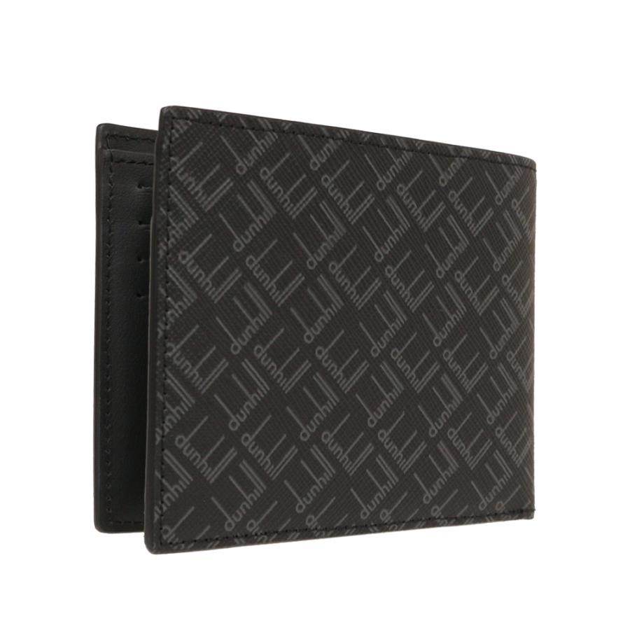 dunhill（ダンヒル） 二つ折り 財布 シグネチャー ロゴ 総柄