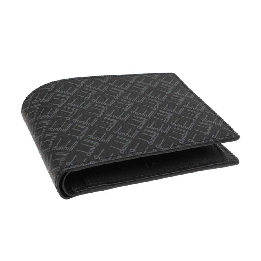 dunhill（ダンヒル） 二つ折り 財布 シグネチャー ロゴ 総柄