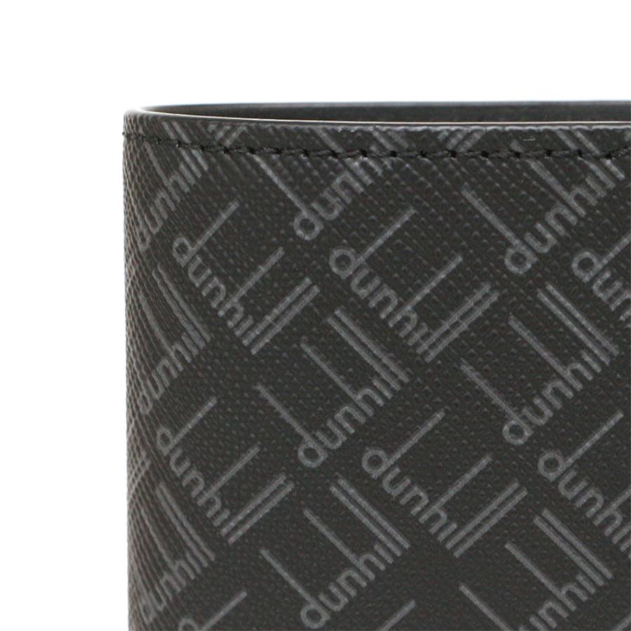dunhill（ダンヒル） 二つ折り 財布 シグネチャー ロゴ 総柄