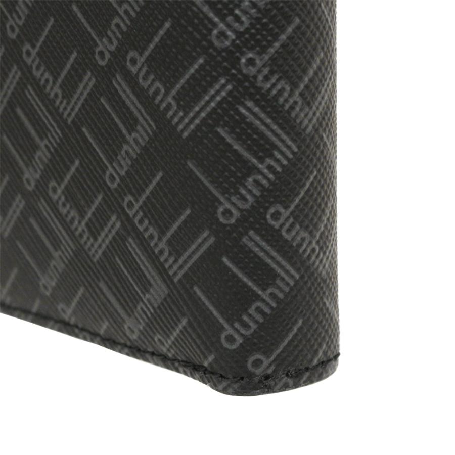 dunhill（ダンヒル） 二つ折り 財布 シグネチャー ロゴ 総柄