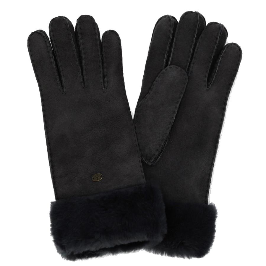 Emu T Australia Apollo Bay Black Sheepskin Gloves W9405 main image 1