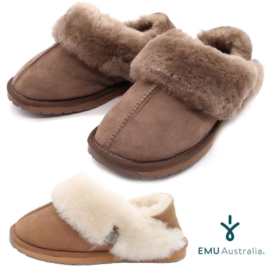 エミュースリッポン【新品未使用】 EMU Australia（エミュ オーストラリア） スリッポン Platinum Outback