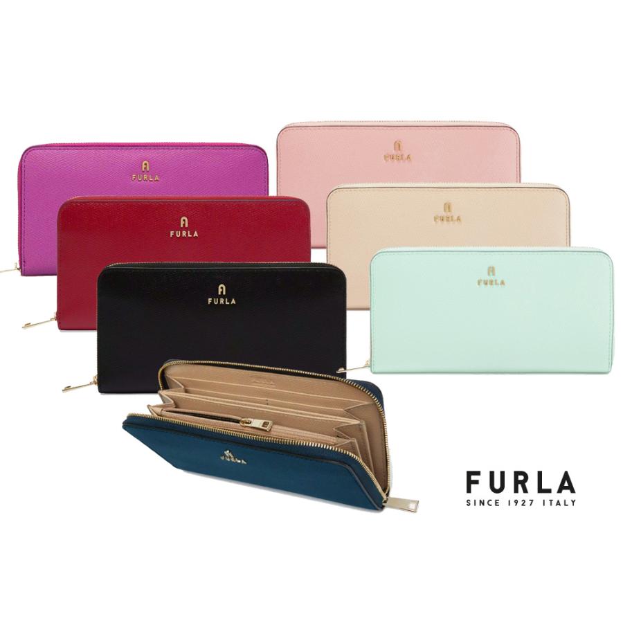 フルラ（Furla）カメリア長財布 ラウンドジップ XLサイズ レディース