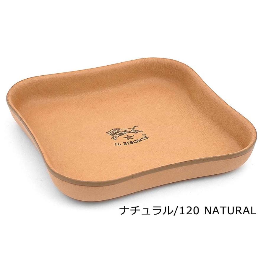 IL BISONTE レザートレイ ブラック IL BISONTE イルビゾンテ Il Bisonte レザートレー C0660P 小物