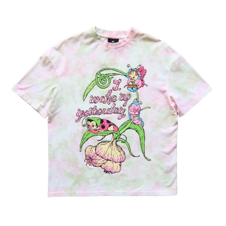 新品 LAZY OAF レイジーオーフ ビーズ 半袖 シャツ タイダイ　ポップ LAZY OAF（レイジーオーフ） Lazy Oaf Tシャツ パステル タイダイ
