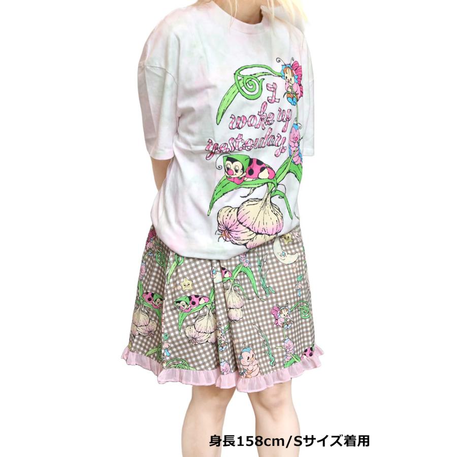 LAZYOAF レイジーオーフ THANK YOU シャツ LAZY OAF（レイジーオーフ） クリアランス Lazy Oaf Tシャツ パステル