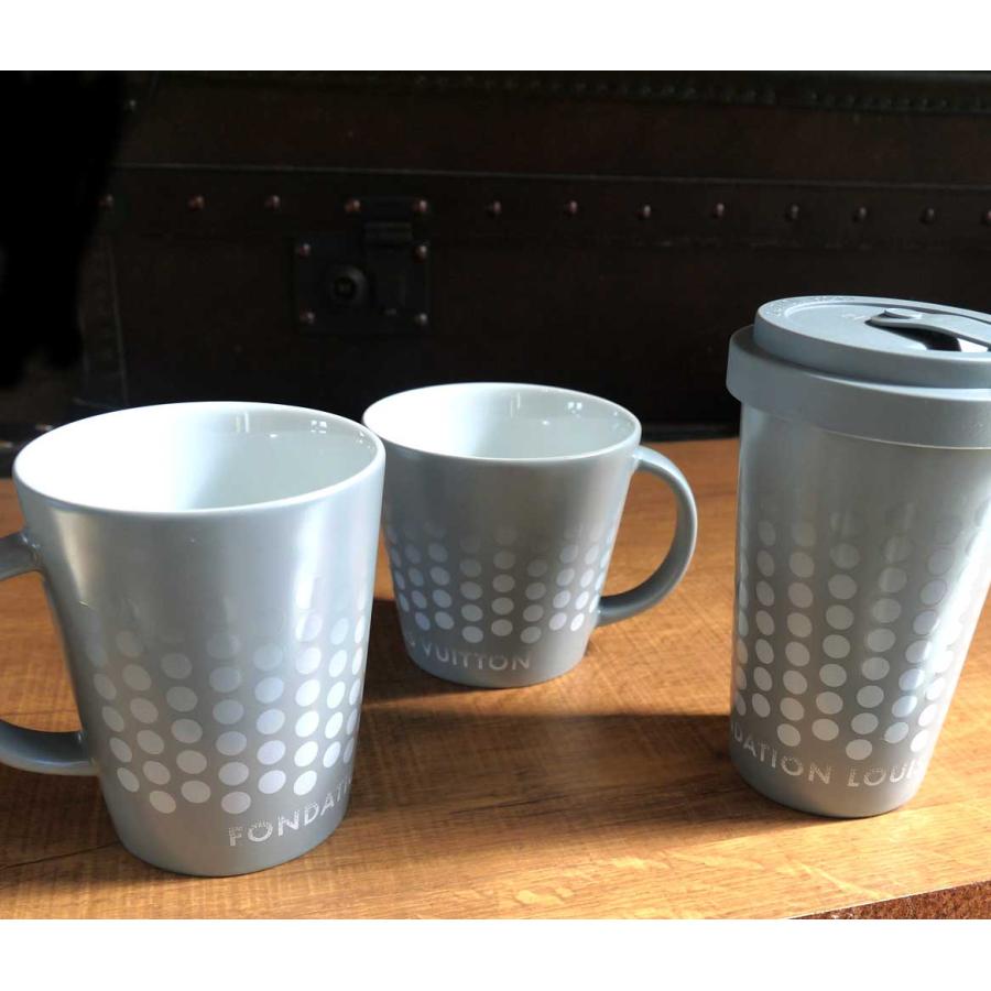 パリ限定！LOUIS VUITTON ルイヴィトン美術館 マグカップ 中 ドット柄