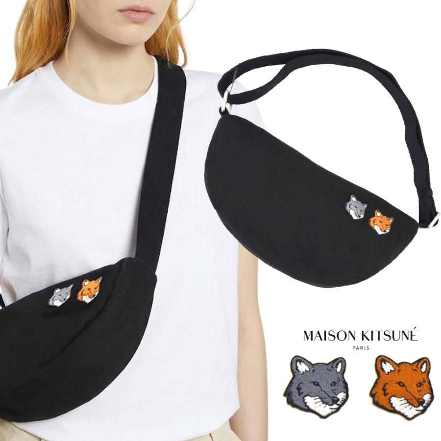 MAISON KITSUNE（メゾン キツネ） ショルダーバッグ ダブル ボールド