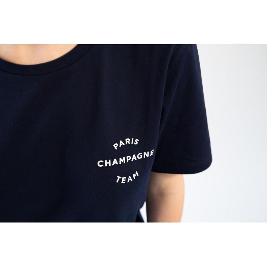 ラ・メゾン・プリソン La Maison Plisson Tシャツ レディース ネイビー TSHIRT FEMME "PARIS CHAMPAGNE TEAM" |  | 03