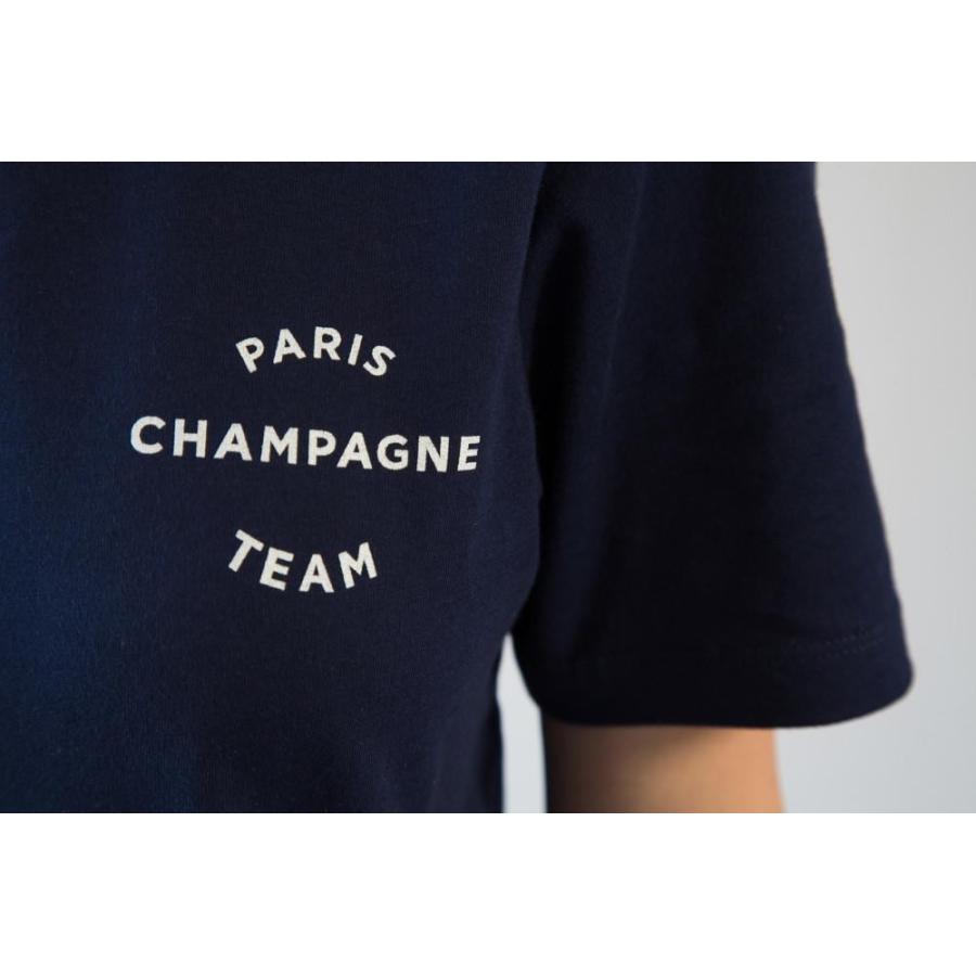 ラ・メゾン・プリソン La Maison Plisson Tシャツ レディース ネイビー TSHIRT FEMME "PARIS CHAMPAGNE TEAM" |  | 04
