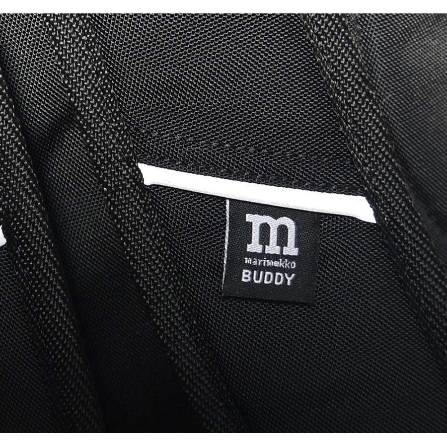 marimekko マリメッコ BUDDYリュックサック ブラック グレー marimekko マリメッコ BUDDYリュックサック ブラック グレー