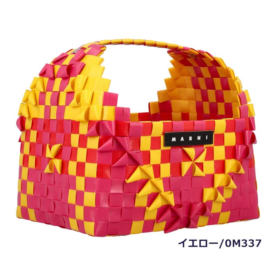 MARNI かごバッグ カラフル MARNI クリアランス マルニ かごバッグ レインボーバッグ