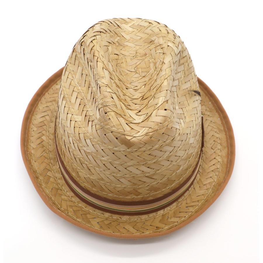 LサイズNEW YORK HAT ポークパイハット ニューヨークハット レザー