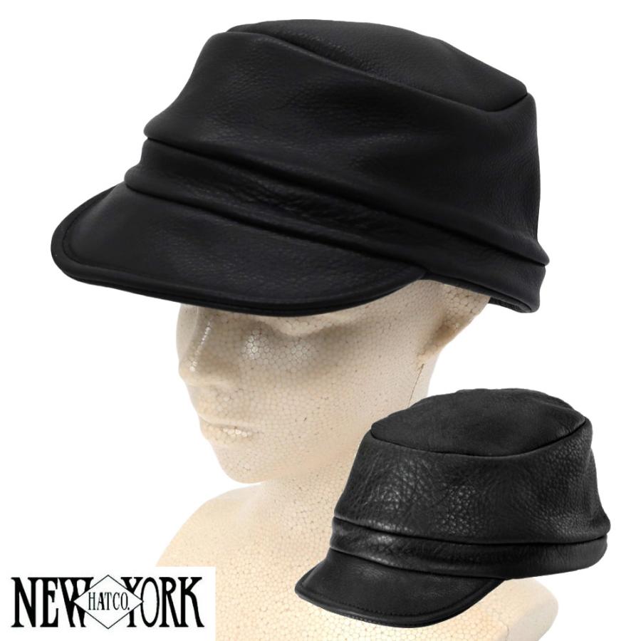 ニューヨークハット　本革　レザーキャスケット NEW YORK HAT 正規販売店 ニューヨークハット New York Hat 本革