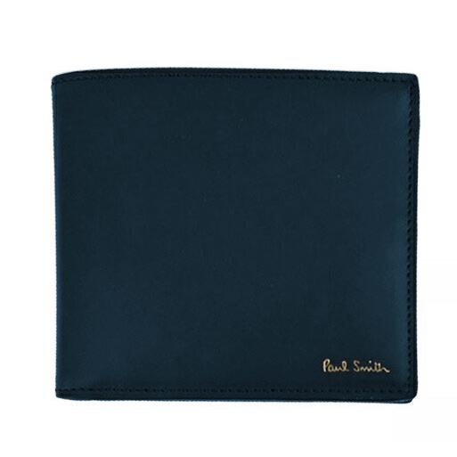 Paul Smith（ポール・スミス） 財布 二つ折り財布 本革 レザー