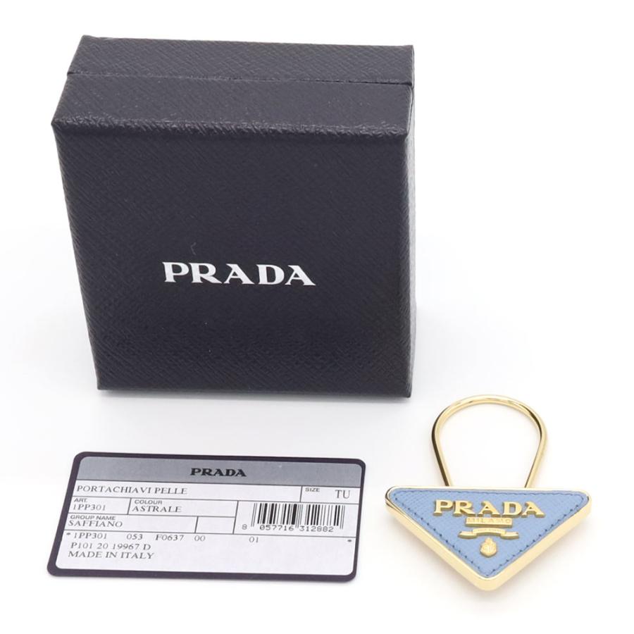 PRADA プラダ キーホルダー キーリング ずさん 1PP301 053 F0637 PRADA プラダ キーホルダー キーリング ずさん 1PP301 053 F0637