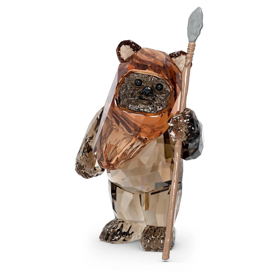 スワロフスキー（SWAROVSKI）スターウォーズ Star Wars Ewok Wicket イウォーク ウィケット/クリスタルオブジェ