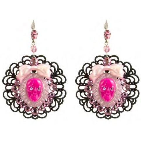 タリナタランティーノ Tarina Tarantino スカル リボン スワロフスキービッグピアス Tarinatarantino038 ブランドショップオレンジケーキ 通販 Yahoo ショッピング