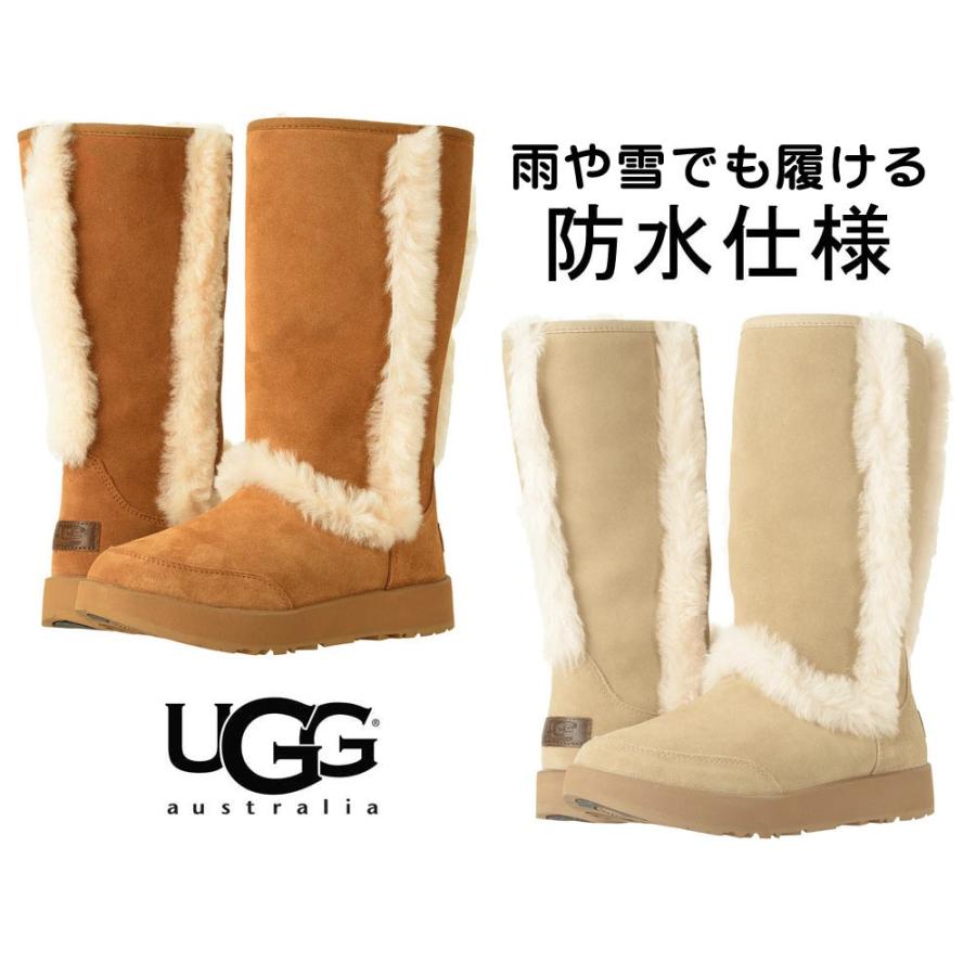 防水仕様/UGG(アグ)Sundance Waterproof 雨や雪でも履けるロングムートンブーツ/レディース :ugg2017-1017511:ブランドショップオレンジケーキ - 通販 - Yahoo!ショッピング