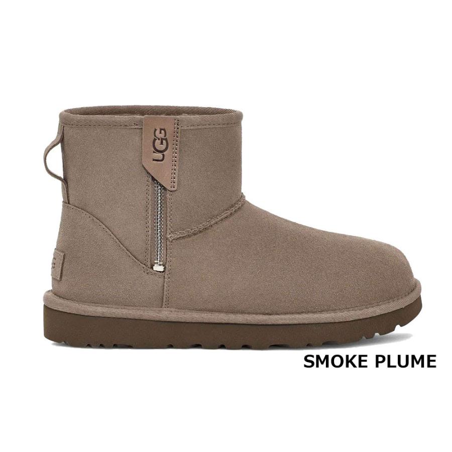 UGG アグ ムートンブーツ クラシックミニ ベイリージップ ファスナー 