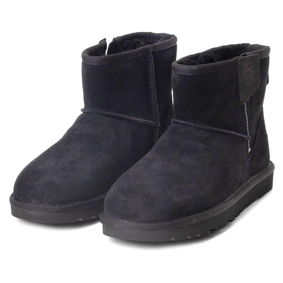 UGG 黒 ファスナー付きブーツ