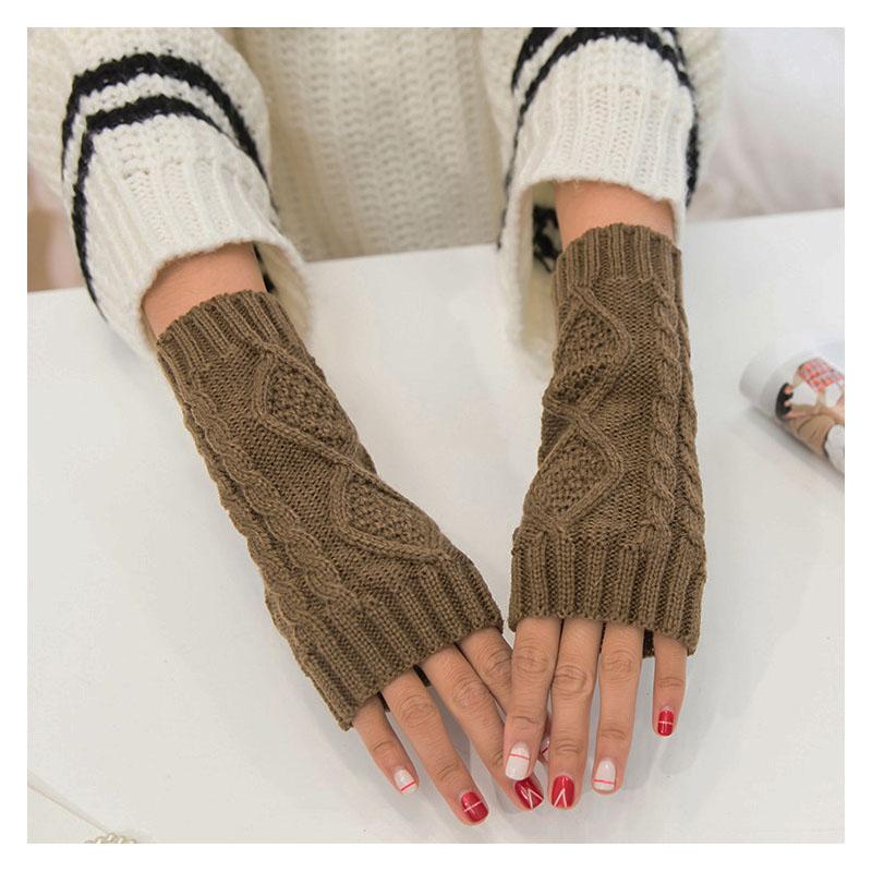 アームウォーマー レディース 手袋 ハンドウォーマー 防寒 暖かい 指なし スマホ対応手袋 伸縮性抜群のニット手袋 タッチパネル対応手袋 |  | 23