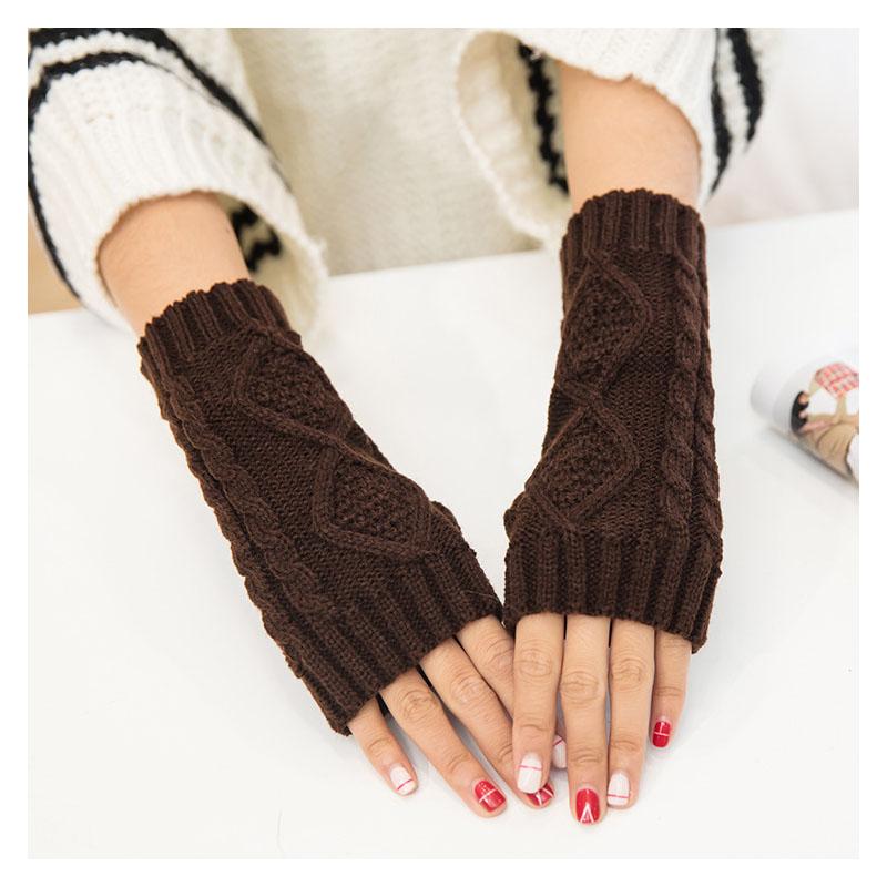 アームウォーマー レディース 手袋 ハンドウォーマー 防寒 暖かい 指なし スマホ対応手袋 伸縮性抜群のニット手袋 タッチパネル対応手袋 |  | 20