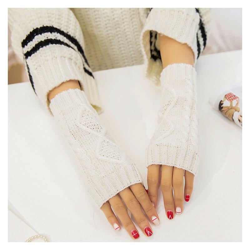 アームウォーマー レディース 手袋 ハンドウォーマー 防寒 暖かい 指なし スマホ対応手袋 伸縮性抜群のニット手袋 タッチパネル対応手袋 |  | 21