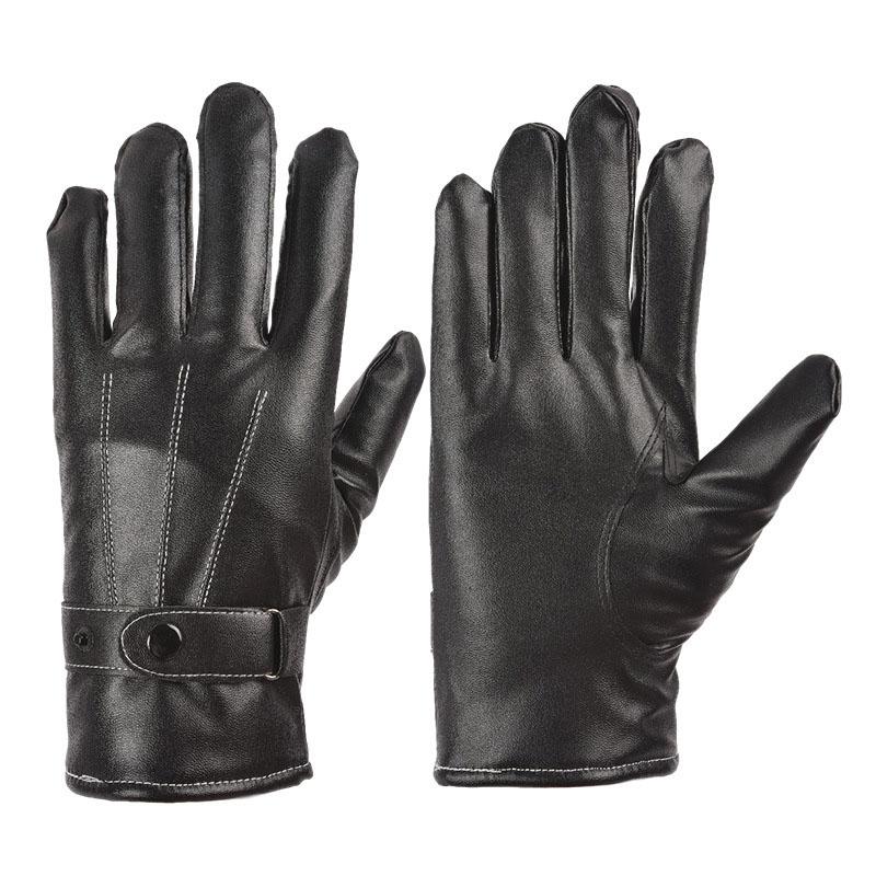 スマホ手袋 スマホグローブ メンズ 手袋 裏起毛 革 防寒 バイク スマホ対応手袋 防寒 PU ブラック タッチパネル対応手袋 暖かい |  | 07