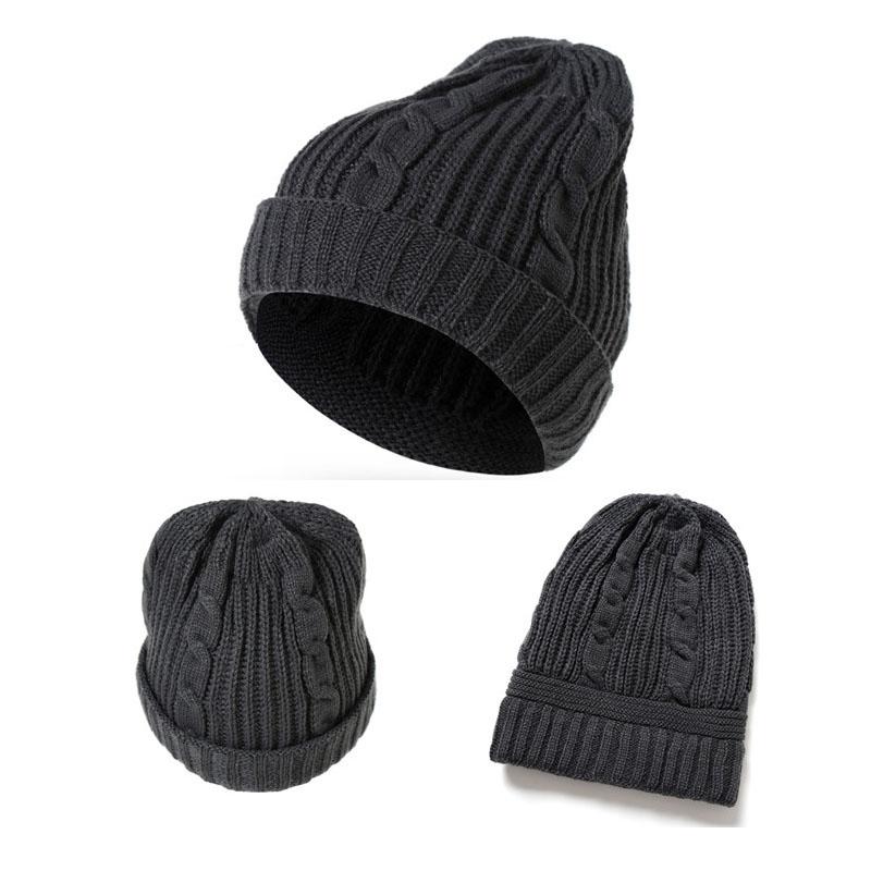 ニット帽 帽子 暖かい レディース  防寒 ワッチキャップ メンズ 秋 冬 フード ニット シンプル 男女兼用 ブラック ベージュ グレー |  | 07